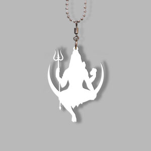 LORD SHIVA Crescent Moon White - Image 4