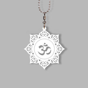 Mandala Om White - Image 4