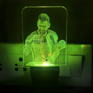 Lionel Messi plug-in Acrylic LED Lamp - Image 3