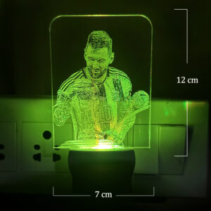Lionel Messi plug-in Acrylic LED Lamp - Image 5