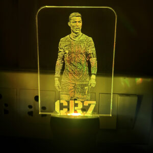 Alternative view of CR7 Plug-in Acrylic LED Lamp
