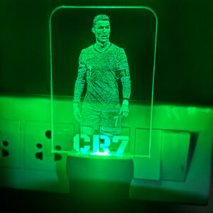 CR7 Plug-in Acrylic LED Lamp - Image 4