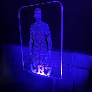 CR7 Plug-in Acrylic LED Lamp - Image 5