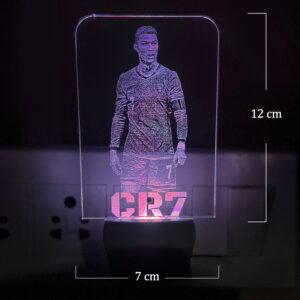 CR7 Plug-in Acrylic LED Lamp - Image 7
