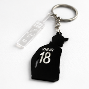 Virat Kohli Black Keychain - Image 3