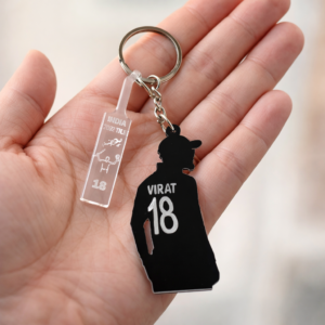 Alternative view of Virat Kohli Black Keychain