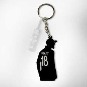 Virat Kohli Black Keychain